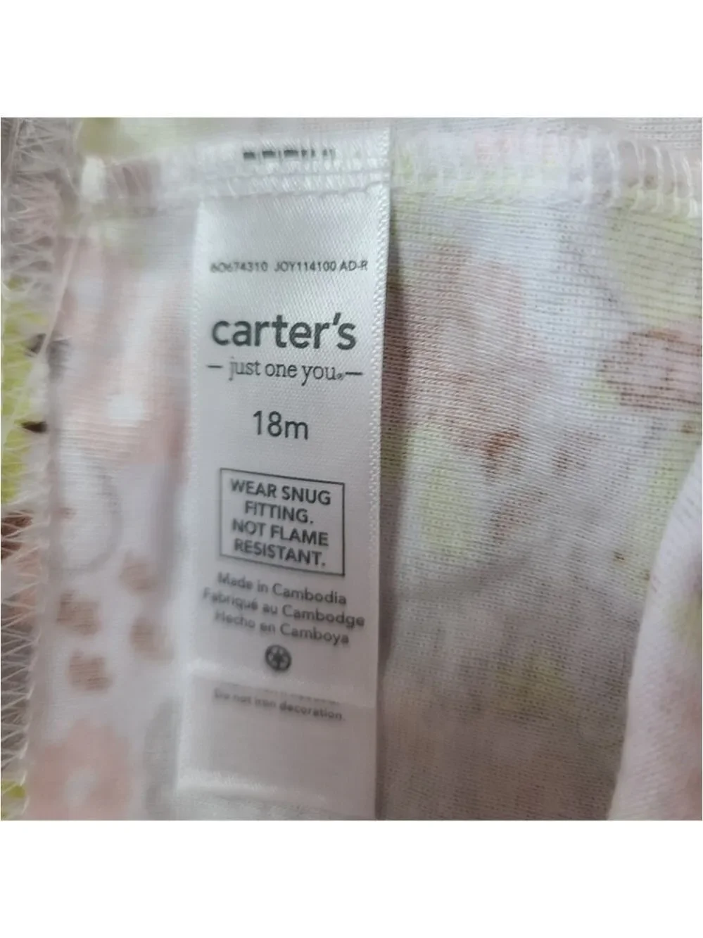 New Girls 18M Three-Piece Set Cat & Jack, Carters